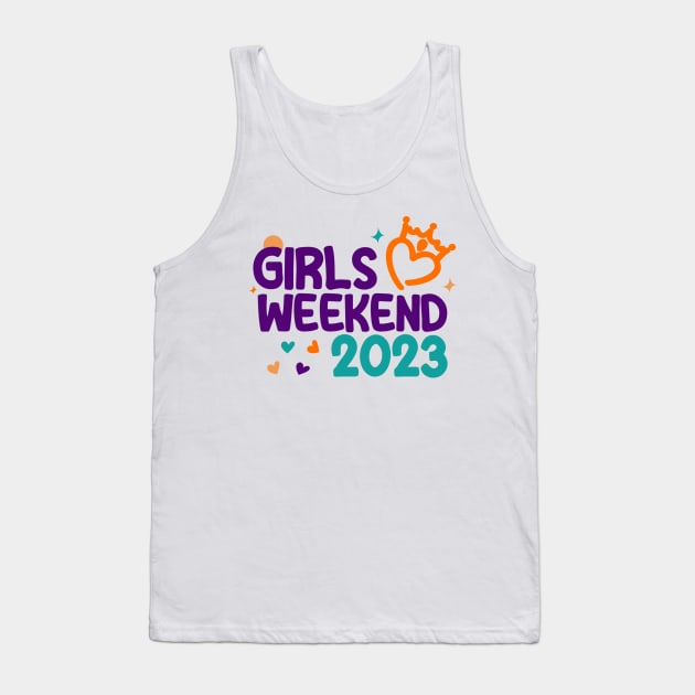 Girls Weekend 2023 Tank Top by Design Malang